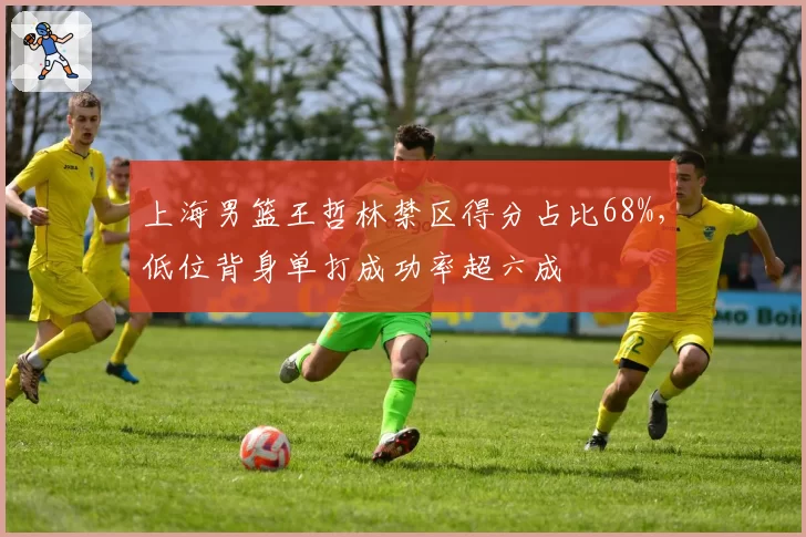上海男篮王哲林禁区得分占比68%，低位背身单打成功率超六成